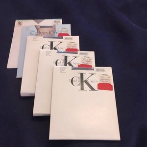 Calvin Klein & Jockey Nylons size 1/a.